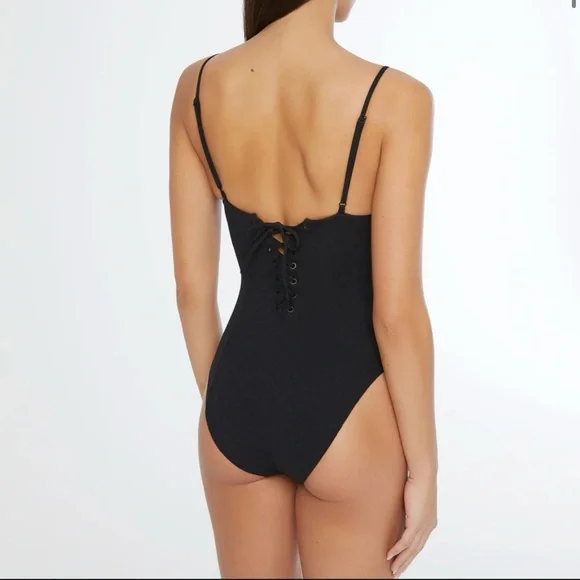 Onia Black Women's One Piece Swimsuit